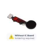 iPhone 8 Plus Home Button Premium Zwart - OEM-Equivalent