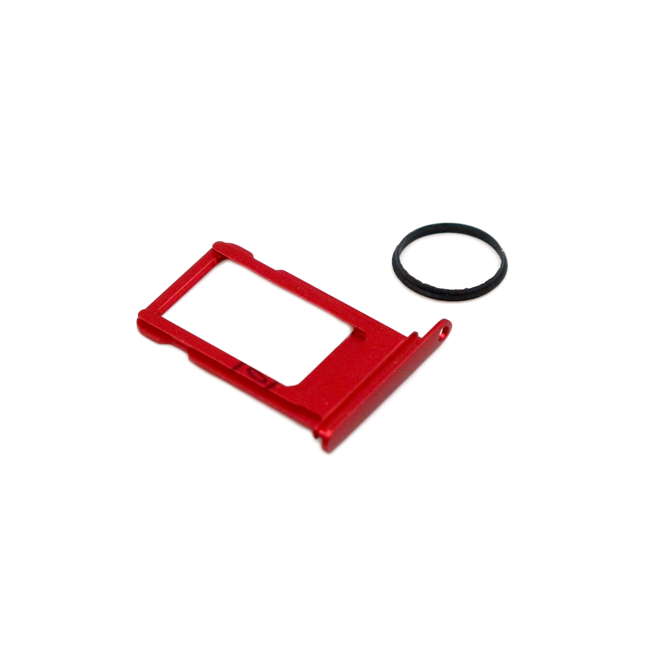APIPH8G302R_1-1.jpg iPhone 8 / SE Nano SIM Kaartlade Premium - Rood OEM-Equivalent - Afbeelding 1