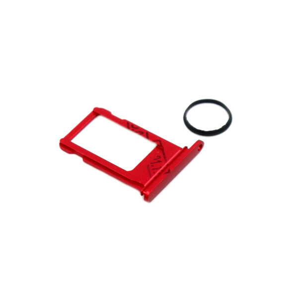 iPhone 8 Plus Nano Sim Tray Premium | Rood | OEM-Equivalent