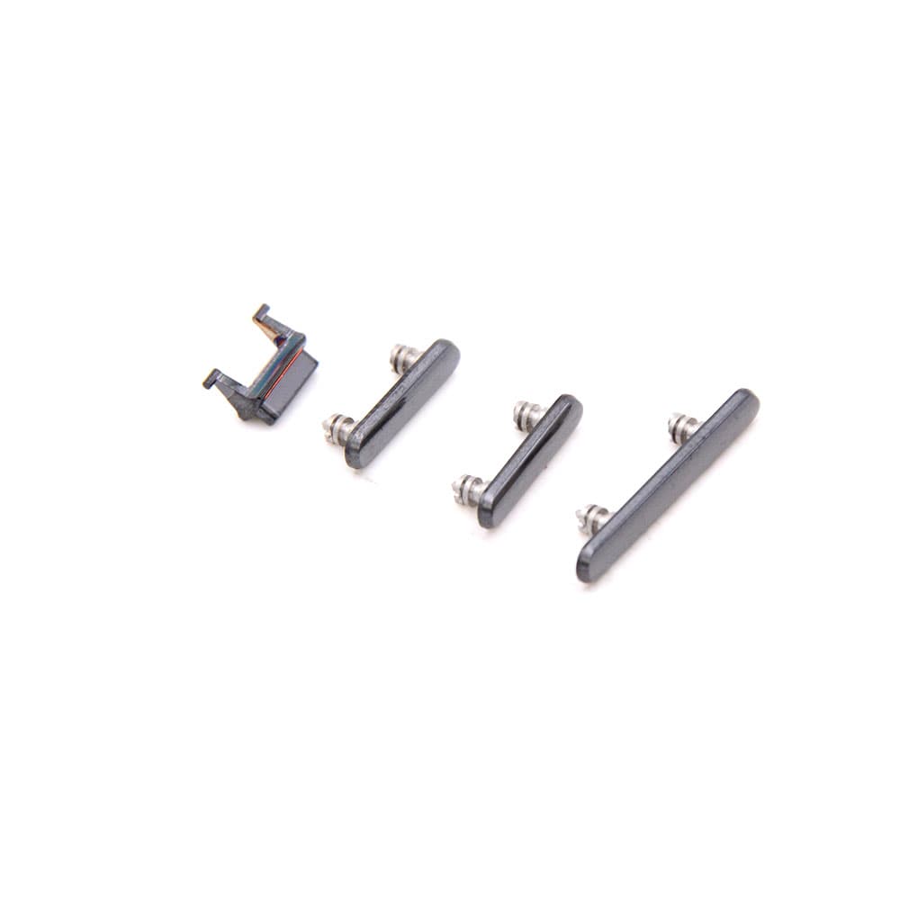 APIPHXG304B_1.jpg iPhone X Knoppenpaneel Premium OEM-Equivalent Zwart - Afbeelding 1