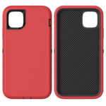 iPhone 11 Pro Premium Hardcase Rood RuggedGuard - Afbeelding 3
