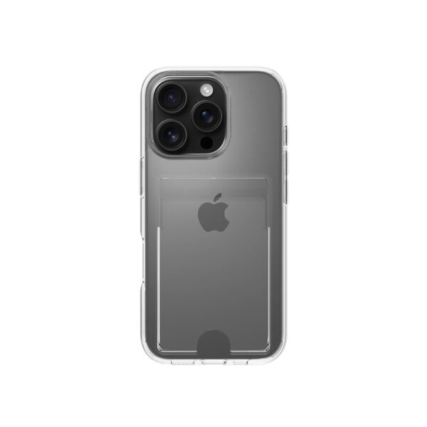 iPhone 16 Pro Max Premium Shockshield Hardcase met Kaarthouder