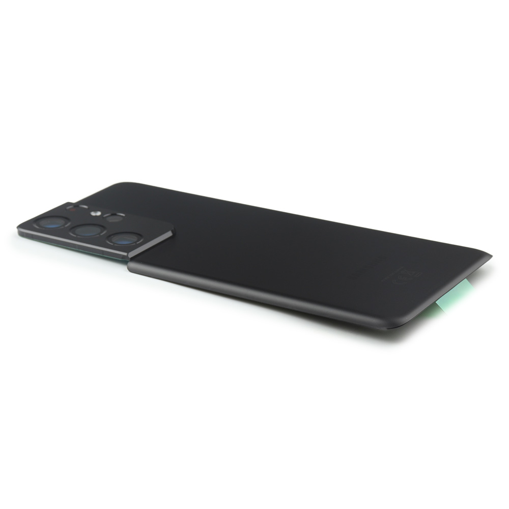 BY09TO770B_1695130692.jpg Samsung Galaxy S21 Ultra achterkant Premium OEM-kwaliteit Zwart - Afbeelding 1