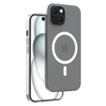 iPhone 15 Plus Premium Hardcase Crystal Frost met Magnetics - Afbeelding 2