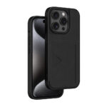 Booktypes Case iPhone 15 Pro Premium - Zwart Leer - Afbeelding 2
