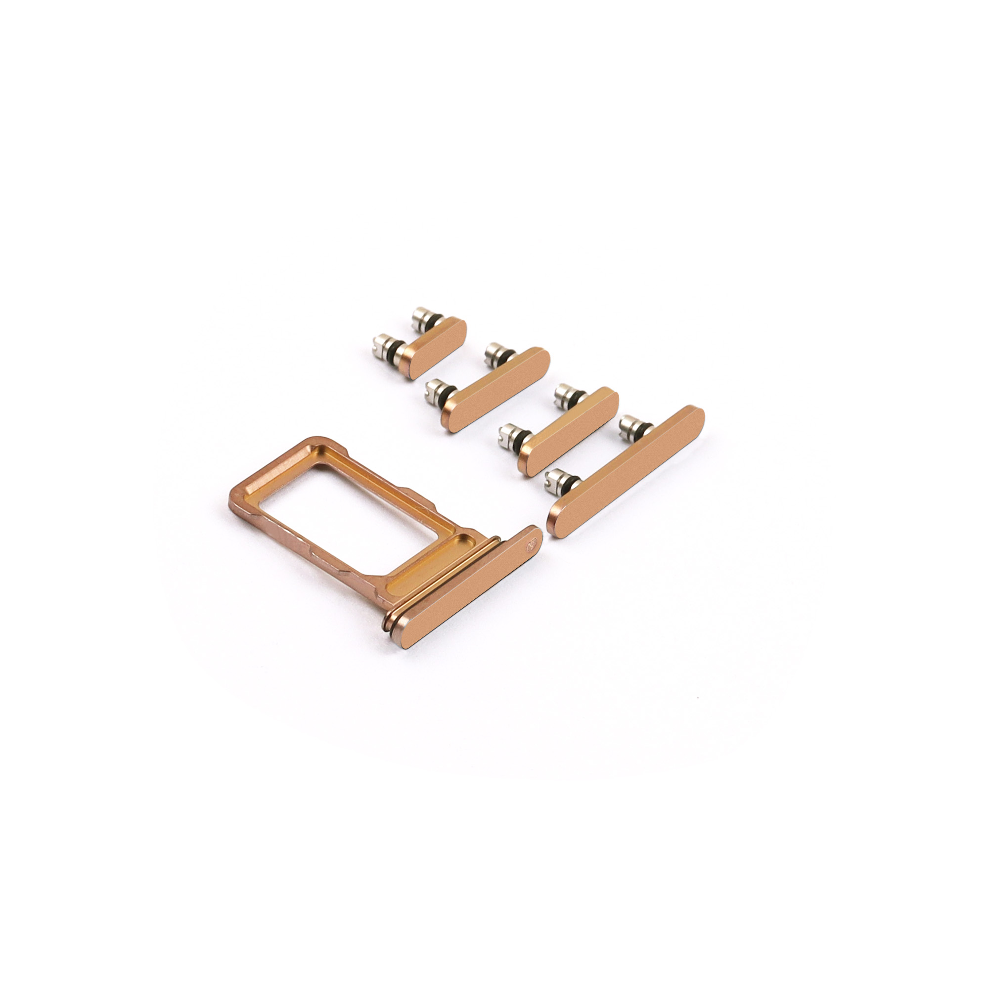 CG93OI305G-1-2.jpg iPhone 16 Pro/Pro Max Knoppenset Premium - Power, Volume & Switch - Afbeelding 1