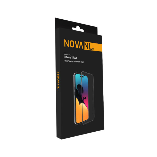 iPhone 17 Air Premium Edge-to-Edge Tempered Glass Protector