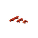 iPhone 17 Pro Max Zijknoppen Premium OEM-Equivalent Cosmic Orange