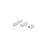 iPhone 17 Pro Max Zijknoppen Set - Premium OEM-Equivalent Silver - Afbeelding 2