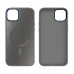 iPhone 14 Plus Premium Hardcase met Magnetics - Grijs - Afbeelding 3