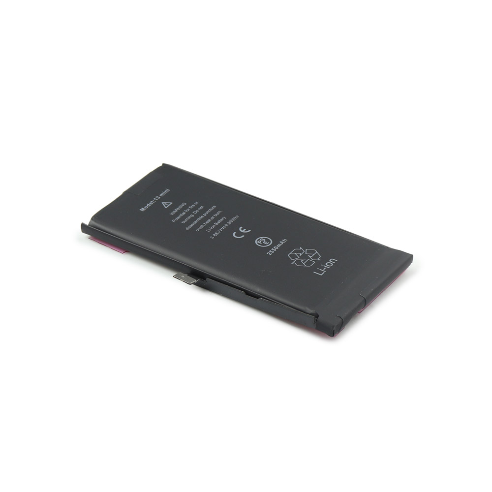DY91NBL18X_4503688733.jpg iPhone 13 mini Batterij Premium OEM-Equivalent (2550mAh) - Afbeelding 1