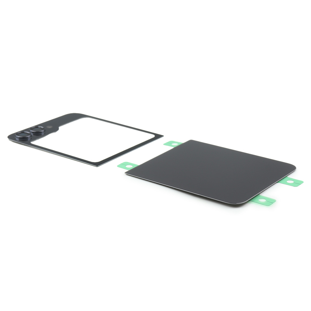EA68YT123E_8252042954.jpg Samsung Galaxy Z Flip5 Back Cover Premium - Crème (SM-F731) - Afbeelding 1