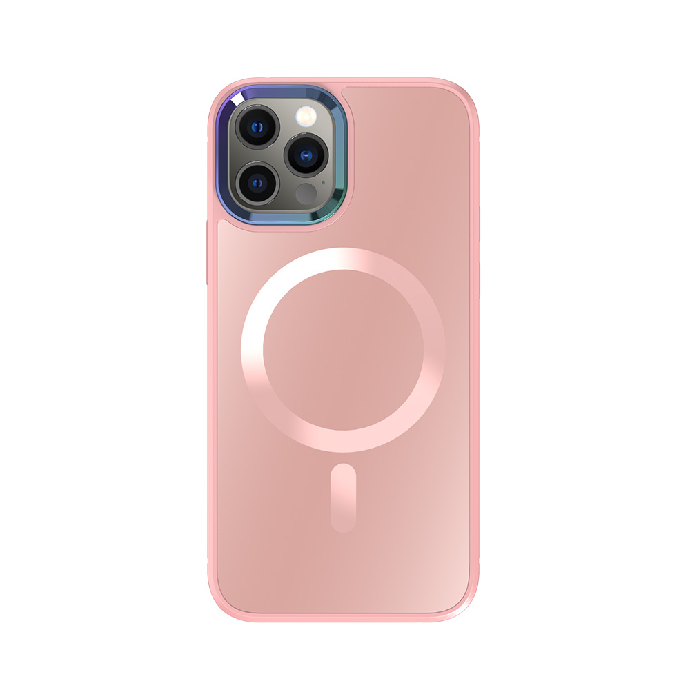EP95DXM80P_1104478907.jpg iPhone 11 Pro Max Hardcase Premium met Magnetische Sluiting - Roze - Afbeelding 1