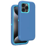 iPhone 15 Pro Premium RuggedGuard Hardcase Blauw - Afbeelding 2