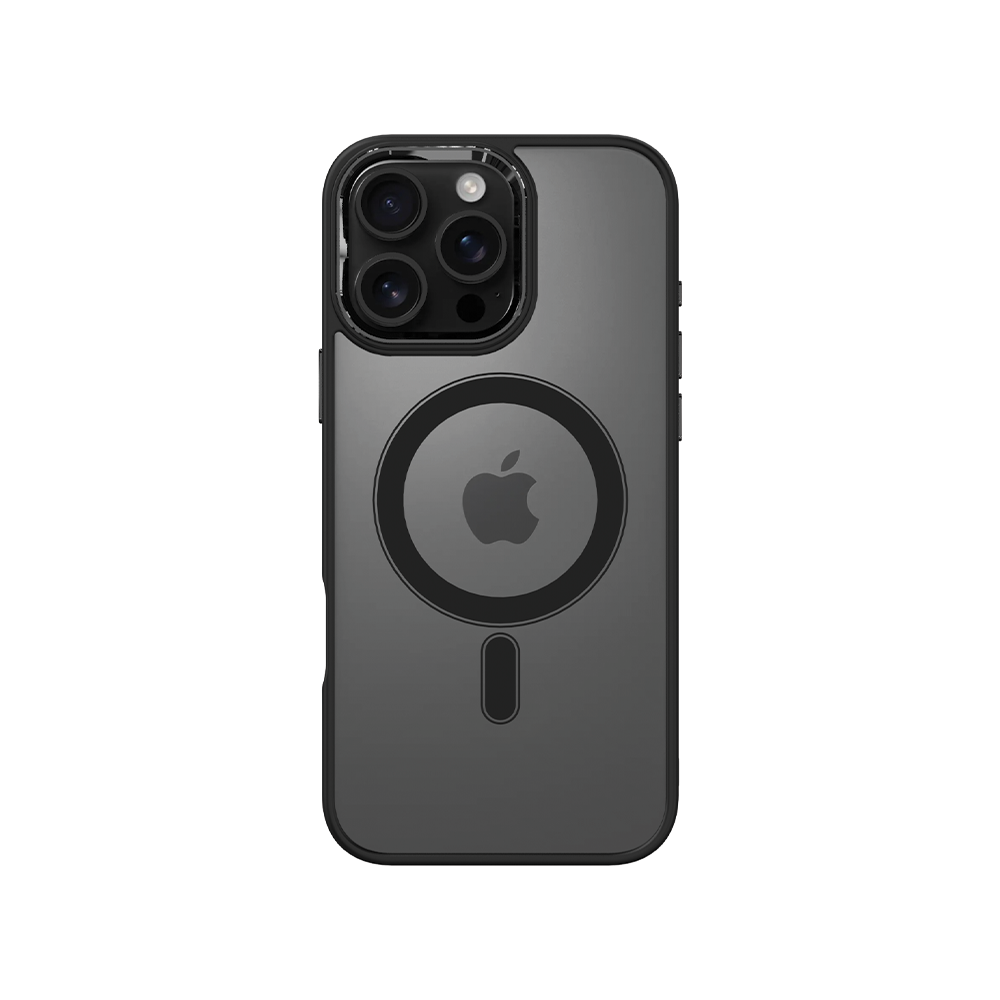 EwsQqnYw9VdjzTJVxkhl2VG8aUztA9-metaMSBNYWdHdWFyZCBpUDE2UHJvTWF4IC5wbmc-1-3.png iPhone 16 Pro Max Premium MagGuard Case Zwart met Magneten - Afbeelding 1