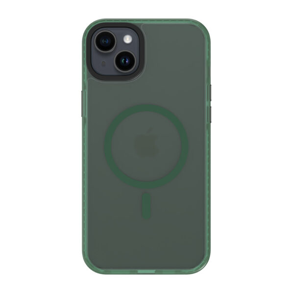 Premium iPhone 14 Plus Hardcase met Magnetische Sluiting - Groen