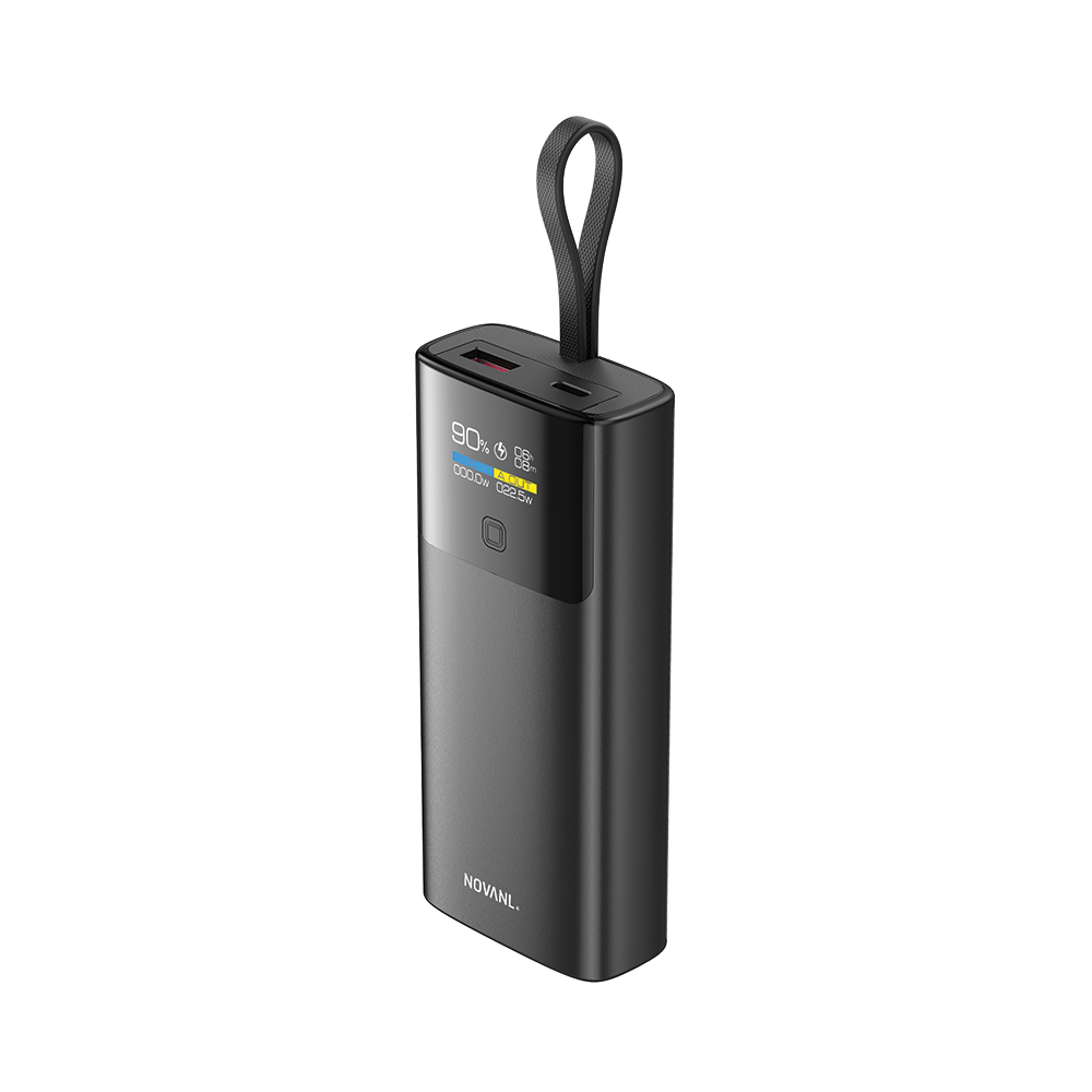 G0HPuGsLau2f0kkmhLGd8mmn7kTbrM-metaMS5qcGc-1-3.jpg NOVANL PowerUp Pro 10.000 mAh Powerbank USB-C Premium Zwart - Afbeelding 1