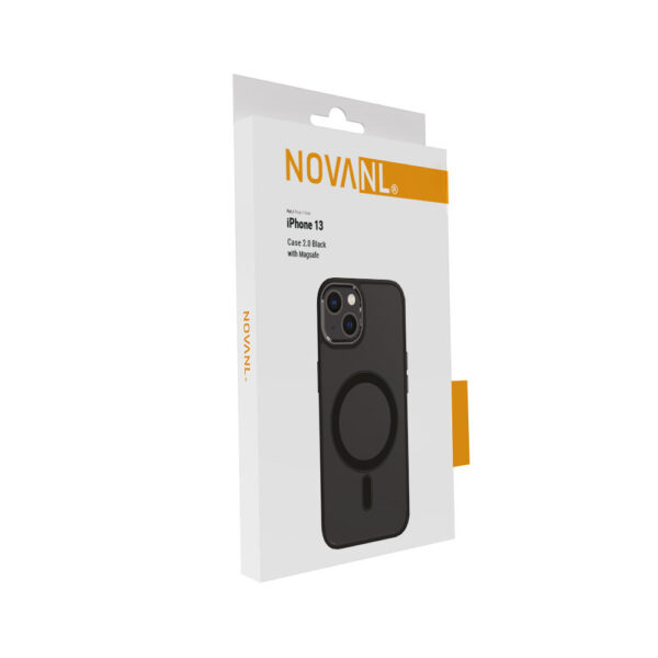 iPhone 13 Premium MagGuard Case met Magneten – Zwart