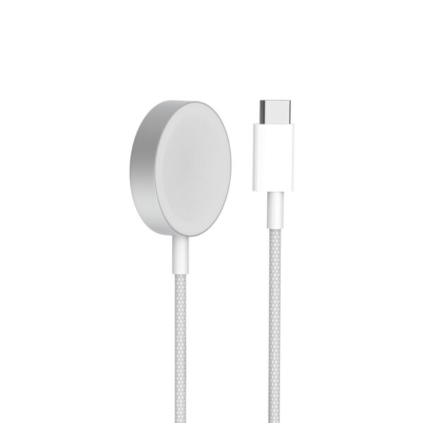 Apple Watch Premium Wireless Oplaadstation USB-C Wit