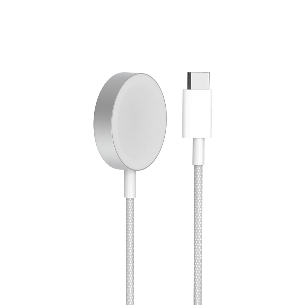 GG774T480X Apple Watch Premium Wireless Oplaadstation USB-C Wit - Afbeelding 1