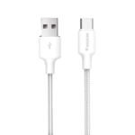 Premium USB-A naar USB-C Oplaadkabel 12W (1M) Zwart - Afbeelding 3