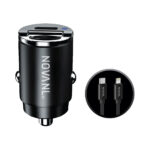 Premium PowerFit Pro 45W USB-C Autolader met SpeedCharge kabel - Afbeelding 3