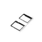 Huawei G7 SIM & SD Kaartlade Premium - Zilver OEM-Equivalent - Afbeelding 2