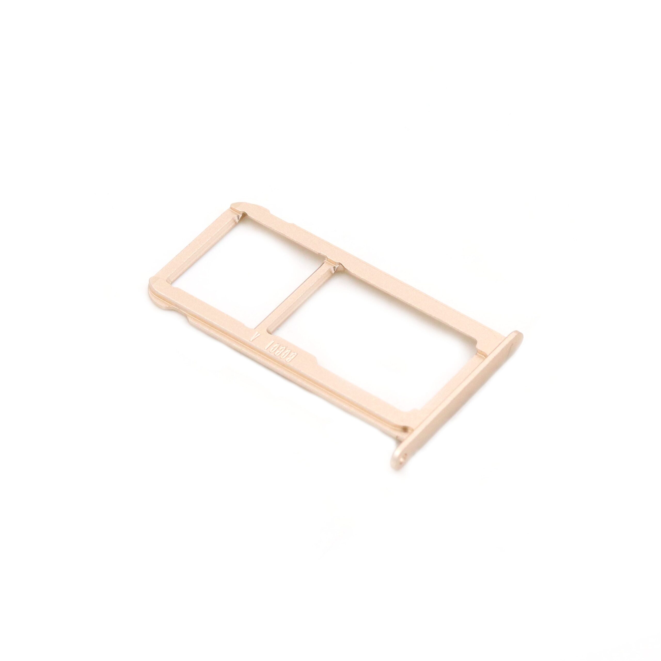 HUP9000303G_1-2.jpg Huawei P9 SIM & SD Kaarthouder Premium - Goud - Afbeelding 1