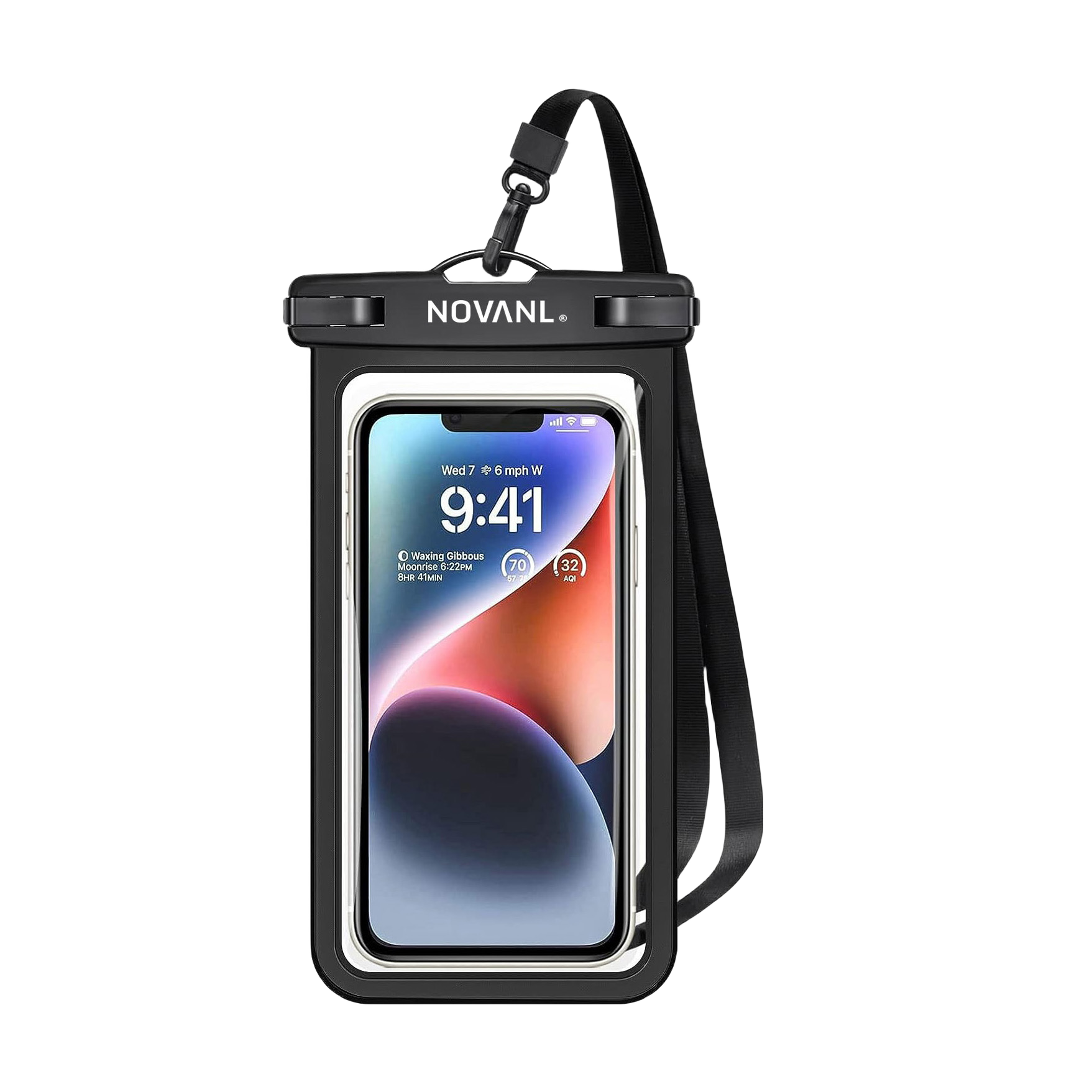 I190T8773B_1788735073-1.png Splashbag Waterdicht Telefoonhoesje - Premium Bescherming - Afbeelding 1