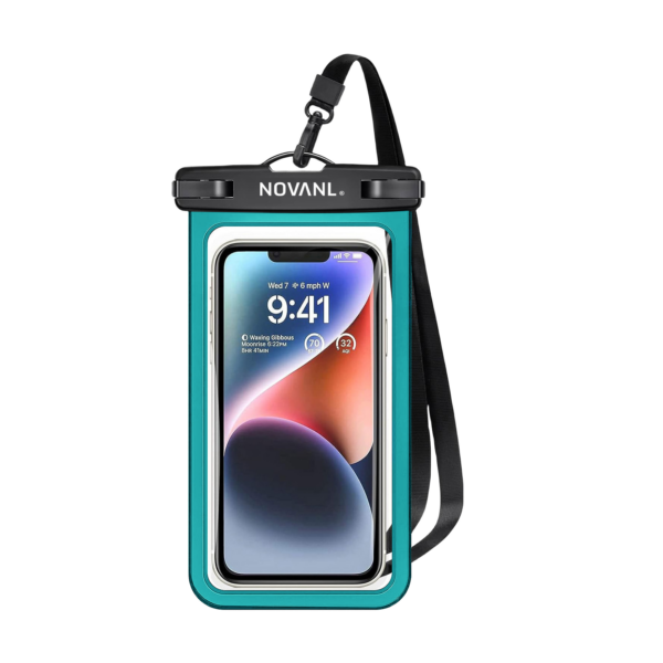 NOVANL SplashSafe Premium Waterdichte Telefoontas Groen