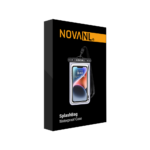 Waterproof Telefoontas Premium - NOVANL SplashSafe Wit - Afbeelding 2