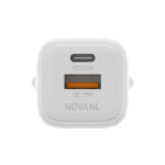 NOVANL GaNCharge 20W Dual Port USB-C & USB-A Premium Snellader - Afbeelding 4