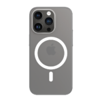 iPhone 14 Pro Premium Hardcase Crystal Frost met Magnetics