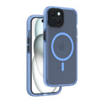 iPhone 15 Premium Prismatic Hardcase met Magnetics - Blauw - Afbeelding 2