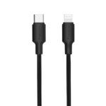 Premium USB-C naar Lightning Kabel 30W - 1M Zwart - Afbeelding 3