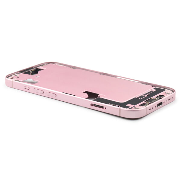 iPhone 15 Middenframe Met Knoppen - Premium Roze Titanium
