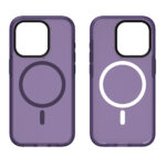 iPhone 15 Pro Premium Hardcase Prismatic met Magnetics Paars - Afbeelding 3