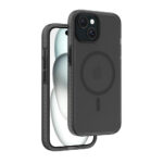 iPhone 15 Plus Premium Hardcase Prismatic Grijs met Magnetics - Afbeelding 2