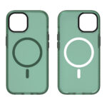 iPhone 15 Plus Premium Hardcase Prismatic Groen met Magnetics - Afbeelding 3