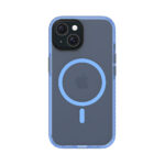 iPhone 15 Plus Premium Hardcase Prismatic Blue met Magnetics