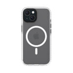 iPhone 15 Plus Premium Hardcase Prismatic met Magnetics - Wit