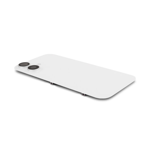 iPhone 17 Achterkant Wit - Premium Kwaliteit Back Cover