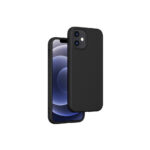 Premium TPU Softcase iPhone 12 Mini - Midnight Black - Afbeelding 4