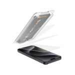 iPhone 15 Pro Premium Glazen Screenprotector 3-in-1 met Applicator