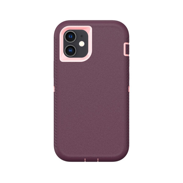 iPhone 12 Mini Premium Hardcase RuggedGuard Paars