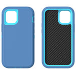 iPhone 12 Mini Hardcase Premium RuggedGuard Beschermhoes Blauw - Afbeelding 3
