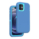 iPhone 12 Mini Hardcase Premium RuggedGuard Beschermhoes Blauw - Afbeelding 2