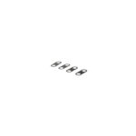 MacBook Air 13.6" M2 A2681 Trackpad Bracket Schroeven Set Premium
