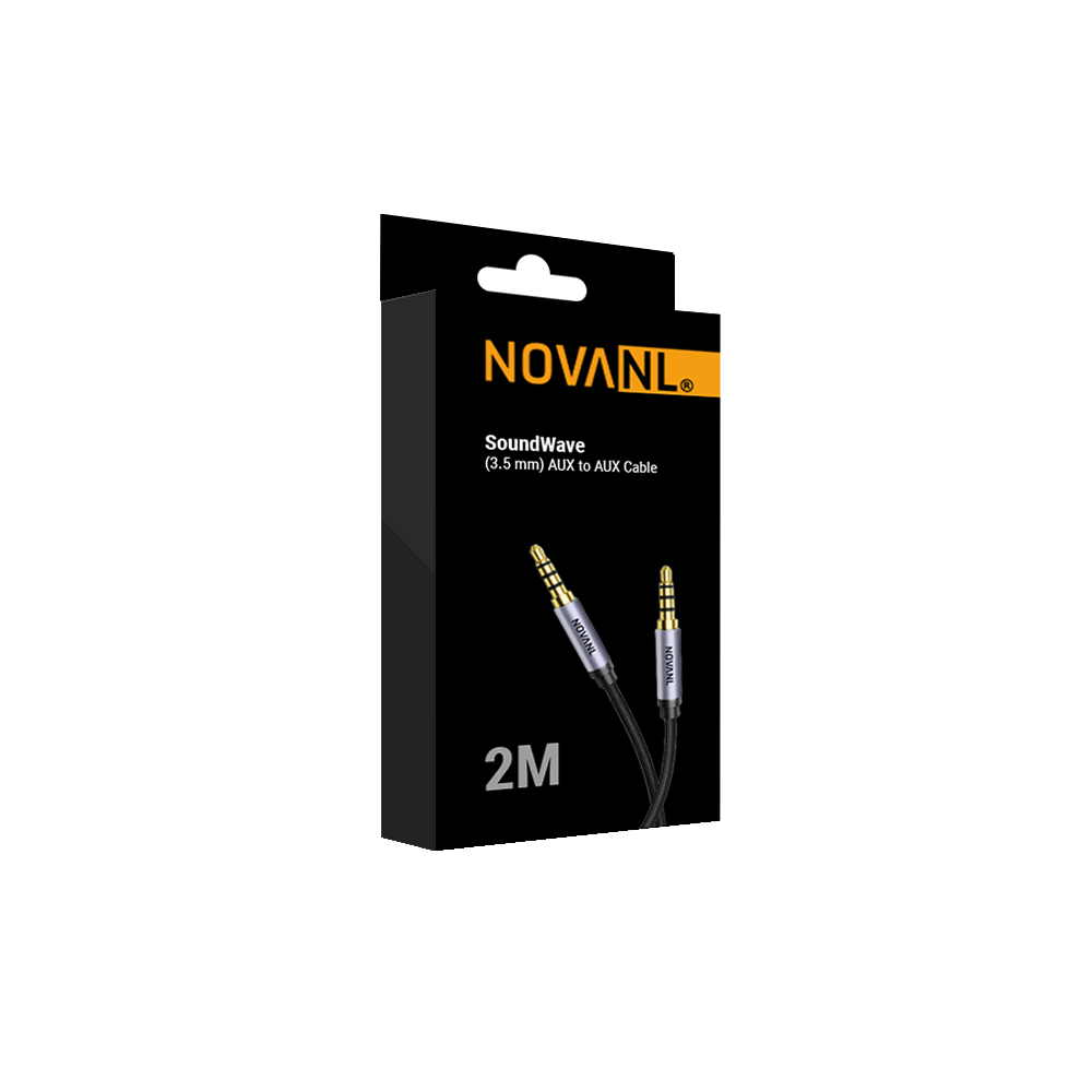 L702W5A93X_6209413002-2.png Premium 3.5mm Jack Kabel 2M - Universal Aux Audio Verbinding - Afbeelding 1