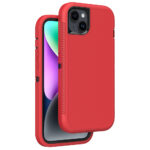 iPhone 14 Plus Premium Hardcase Rood - RuggedGuard Bescherming - Afbeelding 2